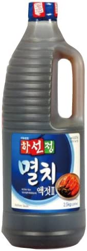 ハソンジョン いりこ（いわし）エキス 2.5kg×6本セット（1BOX）　調味料 水あめ 韓国 食品 材料 キムチ お得な 箱買い