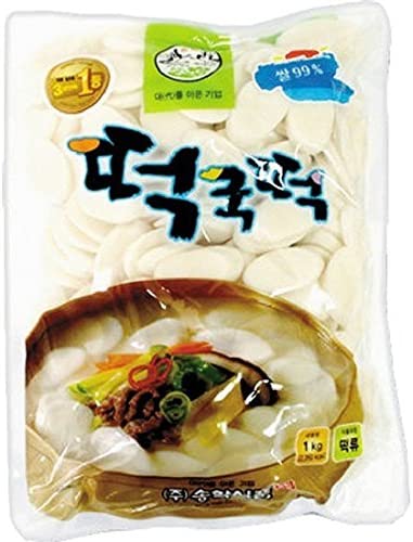 [松鶴] トック1kg×2袋（韓国食品、インスタント食品、もち、餅）