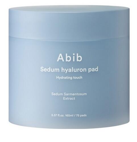 アビブ Abib sedum hyaluron pad ヒアルロンパッド ハイドレーティング タッチ、75枚、