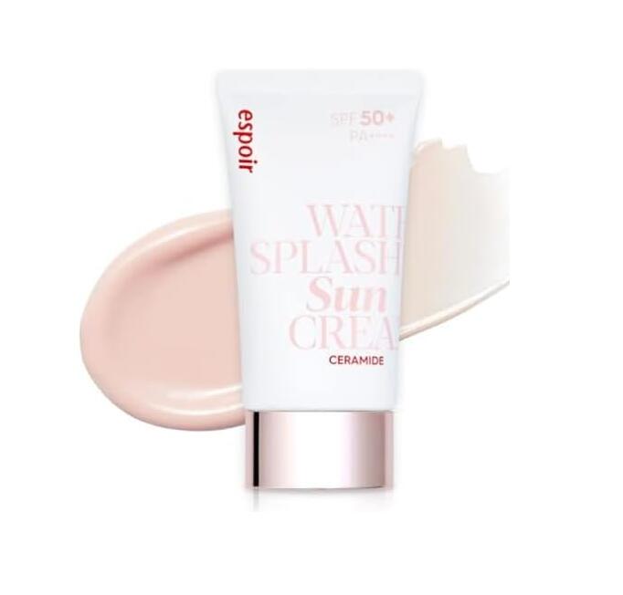 エスポア ウォータースプラッシュサンクリーム セラミド 60ml SPF50+ PA++++ 日焼け止め 化粧下地 UVカット 保湿 ツヤ肌 透明感 トーンアップ 潤い 伸びがいい 敏感肌 乾燥肌 顔 全身用 紫外線対策 韓国コスメ espoir [並行輸入品]エスポア ウォータースプラッシュサンクリーム セラミド 60ml SPF50+ PA++++ 日焼け止め 化粧下地 UVカット 保湿 ツヤ肌 透明感 トーンアップ 潤い 伸びがいい 敏感肌 乾燥肌 顔 全身用 紫外線対策 韓国コスメ espoir　[並行輸入品]