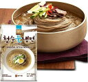 清水 冷麺 セット スープ付き チョンス 水冷麺 720g （麺560g／濃縮スープ40g×4袋） 韓国産 [並行輸入品]