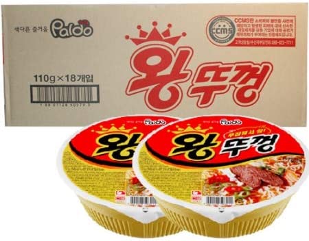 八道 王カップラーメン 1ケース 18個入り カップラーメン