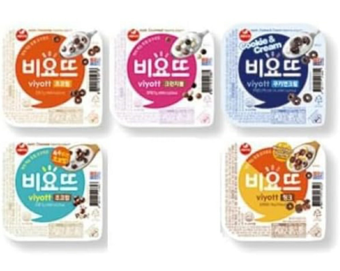 ビヨット×5種類セット（味はランダム） 韓国食品 乳製品 人気 珍しい 発酵 食品 乳製品 韓国 viyott ビヨット ヨーグルト韓国 ヨーグルト