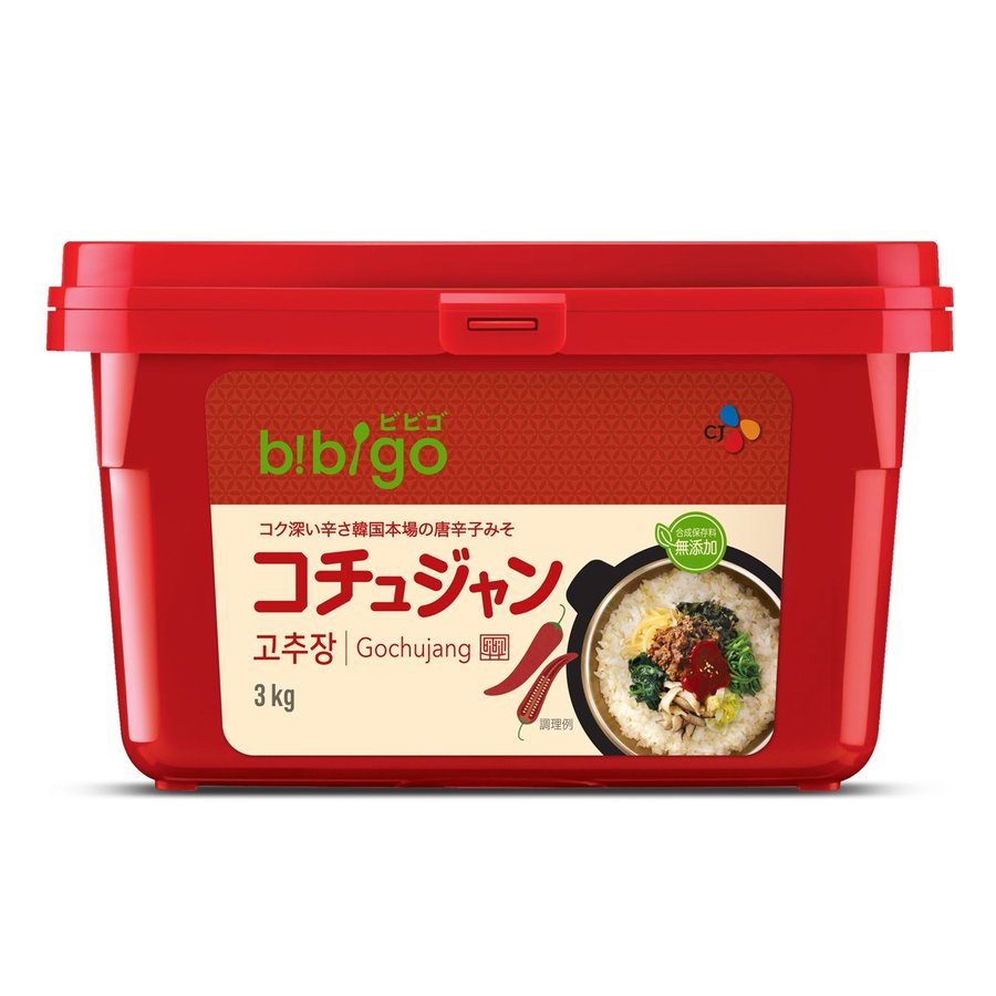 【ビビゴ】太陽草コチュジャン　3kg ■韓国食品・韓国食材・韓国調味料 ・ヘチャンドルコチュジャン・韓国赤味噌・味付■