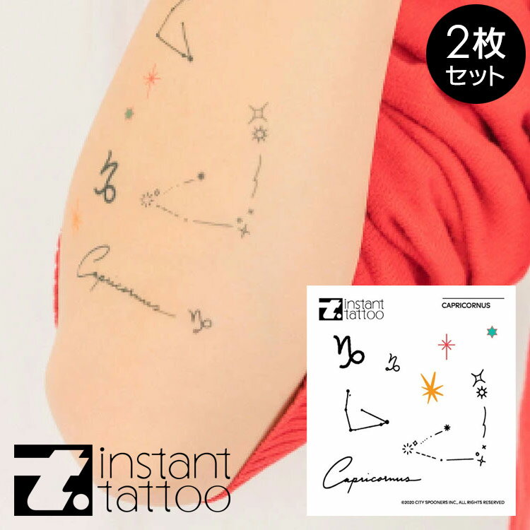 2¥ȥ 䤮 (1222119ޤ) ץꥳ̥ / Capricornus Ӻ ȥƥå ȥ 󥹥ȥȥ   ץ쥼    Instant tatoo ʡۡ0001