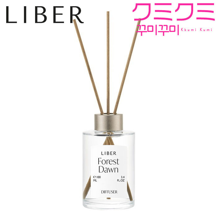 【使用期限2026年3月19日まで】【国内配送】LIBER(リベル) : (全3種) ディフューザー 100ml Diffuser アロマディフューザー ルームフレグランス 芳香剤 室内芳香剤 インテリア 香り アロマ シトラス ウッディー スパイシー ラベンダー ジャスミン 癒し【国内配送：宅配便】