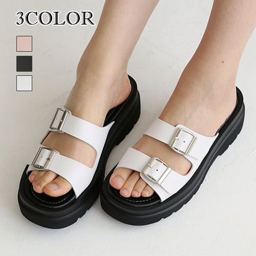 3色ベルテッドサンダル レディース シューズ 厚底 サンダル オフィス シューズ レディース サンダル 厚底 無地 靴 オープントゥ オフィス サンダル 厚底シューズ コンフォートサンダル レディース 厚底サンダル オフィスサンダル 無地 ピンク VOCE