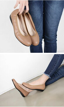 【ポイント5倍】2色フラットシューズ レディース シューズ ローヒール パンプス ローカット シューズ レディース パンプス ローヒール シューズ ローカット パンプス レディース フラットシューズ ローヒール シューズ ブラック パンプス 女性 シューズ ビッグサイズ VOCE