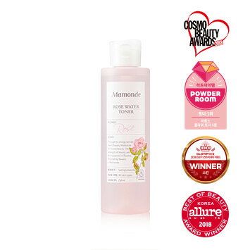 【大人気商品】マモンド/Mamonde ローズウォータートナー【250ml】(ふき取り化粧水/保湿/角質ケア/韓国コスメ/ベストヒット人気商品/バラ)