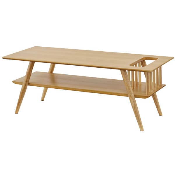 送料無料 W105 センターテーブル 中棚付き マガジンラック付き | テーブル tabLe ローテーブル センターテーブル コーヒーテーブル リビングテーブル...