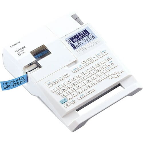 送料無料 キングジム ラベルライター SR-R680 | SRR680 テプラ PRO 本体