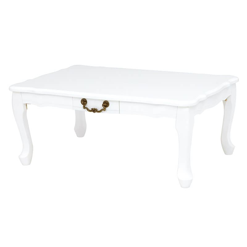 送料無料 幅80cm ローテーブル 単品 折りたたみ式 アンティーク調 | テーブル ローテーブル センターテーブル コーヒーテーブル リビングテーブル カフェ...