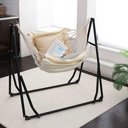 【最大1、000円OFF※期間限定】【2WAY】【自立式】ポータブルハンモック/ハンモック マルチ 室内 アウトドア シフラス Sifflus 専用ケース付き 折りたたみ ポータブル マルチタイプ 自立式ハンモック チェア通販格安セール情報 楽天 通販