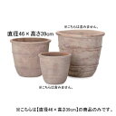15号 テラコッタ ラウンド プランター | プランター 植木鉢 鉢 鉢カバー 鉢植え シンプル モダンガーデン ガーデニング プランツギャザリング ブリコラー...