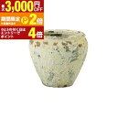 【最大3,000円OFFクーポン有!1日限定 PT2倍!】プランター 鉢 いにしえ 和花器 純朴チューリッププランター LL 大きい 大型 花器 ビンテージ アンティーク 陶器 植木鉢 和風 観葉植物 塊根植物 プランターポット ガーデニング 大きな フラワーベース 日本 和 大き