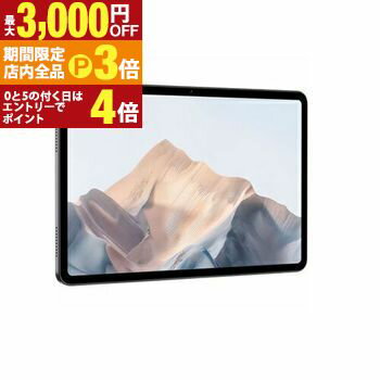 【最大3,000円OFFクーポン有！PT3倍！ブラックフライデー】NUBIA PCタブレット NUBIAPADPRO16+256 | NUBIA nubia Pad Pro 16 512G ブラック NT01