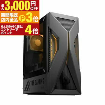 【最大3,000円OFFクーポン有！PT3倍！ブラックフライデー】エイスース デスクトップPC T500MV-13420H412W | ASUS デスクトップパソコン ソーラーエクリプスグレー
