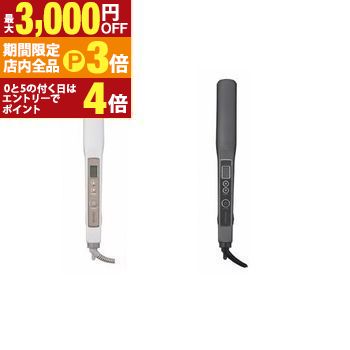 【最大3,000円OFFクーポン有！PT3倍！ブラックフライデー】テスコム ヘアアイロン TS460A | TESCOM TS460A-W マイナスイオン ストレートアイロン TESCOM ホワイト TS460AW ブラック TS460AK