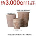 【最大3000円OFFクーポン※お買い物マラソン】19号 テラコッタ ラウンド プランター | プランター 植木鉢 鉢 鉢カバー 鉢植え シンプル モダンガーデ...