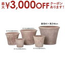 【最大3000円OFFクーポン※お買い物マラソン】21号 テラコッタ ラウンド プランター | プランター 植木鉢 鉢 鉢カバー 鉢植え シンプル モダンガーデ...