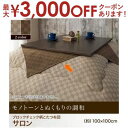 【最大3000円OFFクーポン※スーパーSALE】ブロックチェック柄こたつ掛けサロン | こたつ こたつ布団 掛け布団カバー サロン 単品 モダン おしゃれ か...
