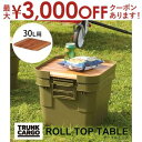【最大3000円OFFクーポン※お買い物マラソン】テーブルトップ | トランクカーゴ用テーブルトップ 天板 30L用 天然木 木製 DIY風仕上げ ロール式 アウトドア キャンプ 釣り 収納バッグ付き 収納バッグ 持ち運び ナチュラル 便利 おしゃれ 簡易的 完