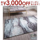 【最大3000円OFFクーポン※お買い物マラソン】送料無料 ラグ 90×130cm 想像力をかきたてる壮大なデザイン 高品質 2柄から選べるグラフィック風デザインラグ high quality graphic design rug インド製 ホットカーペット対応