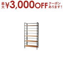 【7/30限定!店内全品ポイント2倍!更にお得なクーポン有】アイアン折畳棚5段 棚 収納 シェルフ ラック 収納棚 本棚 ディスプレイラック 木製 オープンラッ...