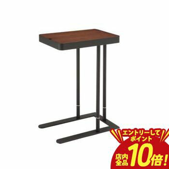 【P10倍（要エントリー）＋クーポン】サイドテーブル ダークブラウン | サイドテーブル インテリア ソファサイドテーブル ベッドサイドテーブル ナイトテーブル 家具 シンプル