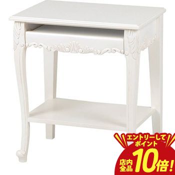 【P10倍（要エントリー）＋クーポン】送料無料 パソコンテーブル デスク アンティーク調 猫脚 | デスク 机 つくえ 勉強机 学習机 パソコンデスク パソコン机 人気 おすすめ おしゃれ かわいい シンプル ナチュラル モダン デザイナーズ