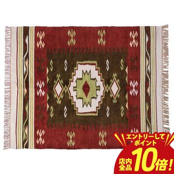【エントリーでP10倍！クーポン有！スーパーSALE】ラグ おしゃれ 絨毯 北欧 キリムラグ コットン ビスコース 北欧スタイル 北欧風 アンティーク アンティーク風 オシャレ お洒落 可愛い かわいい 民族 民族風 キリム じゅうたん カーペット マット リビング 寝室 子供部