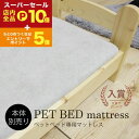 【スーパーセール限定!エントリーでP10倍!クーポン有!店内全品P2倍!】ペットベット用専用マットレス 本体別売り | 猫 ベッド 犬 ベッド 小型犬 猫ベッド 犬ベッド 家具 ペット用家具 おしゃれ ねこ いぬ