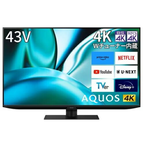 シャープ 液晶テレビ 4TC43FN2 | SHARP 43v型 液晶 テレビ AQUOS 4K 4TC43FN2