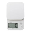 ドリテック デジタルスケール KS-632 | dretec KS-632WT デジタルスケール トルテ 1kg ホワイト