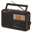 東芝 ラジオ TY-SHR4 | TOSHIBA TY-SHR4KM FM/AMラジオ ブラックTYSHR4KM