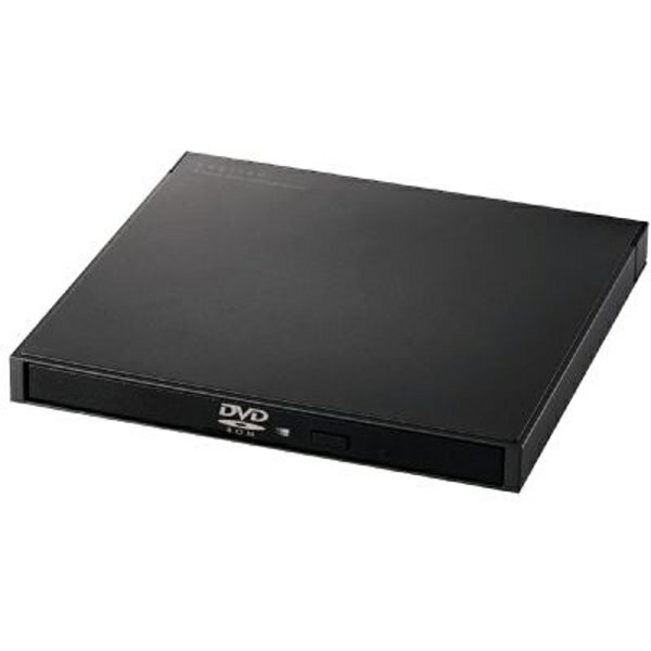 ロジテック ポータブルDVDドライブ LDV-PWA8U3CN | LOGITEC 外付け DVDドライブ CD DVD 対応 USB 3.2 Gen1 ケーブ...