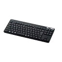 エレコム ミニキーボード TK-FBM119KBK | TKFBM119KBK Bluetooth キーボード 薄型 メンブレン式 抗菌 マルチペアリング対応 ...