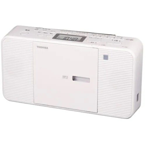 【最大3,000円OFFクーポン有！30日限定 PT2倍！】東芝 CDラジオ TY-C301 | TOSHIBA TY-C301-W CD ラジオ ホワイト