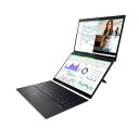 エイスース ノートパソコン UX8406CA-U9321W | ASUS ノートPC Zenbook Duo UX8406CAU9321W 14型