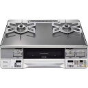 リンナイ ガステーブル RTE65VAGPA-GR | Rinnai LAKUCIE Prime ラクシエ プライム 右強火力 標準60cm幅 両面焼きグリル ...