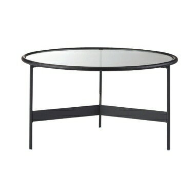 ガラステーブル | ラウンド ガラステーブルL ブラック 丸 テーブル センターテーブル おしゃれ サイドテーブル リビングテーブル ローテーブル ラウンドガラ...