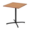 【最大3000円OFFクーポン※スーパーSALE】カフェテーブル / おしゃれ 机 ガーデン 庭 テーブル ガーデンテーブル カフェテーブル 机 天然木 アルミ...