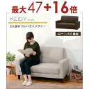 送料無料 ソファ 2P | ソファ アンティーク 北欧 モダン ヴィンテージ シンプル おしゃれ ナチュラル いす リビング コンパクトソファ ロースタイル ハ...