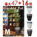 【3日間限定!エントリーでP10倍!店内全品P2倍!クーポン有!】ガーデン用ポット カプリツートーン M | 鉢 プランター 植木鉢 ディスプレイ インテリア ...