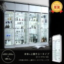 【7/30限定!店内全品ポイント2倍!更にお得なクーポン有】コレクションショーケース 幅83.1 高さ225〜252 | シェルフ ラック ショーケース ディス...