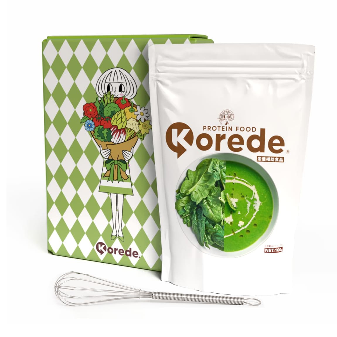 KOREDE お試しギフトBOX（1個入り）プロテインスープ ギフト プロテイン プレゼント 女性 誕生日 お礼 プチギフト 健…