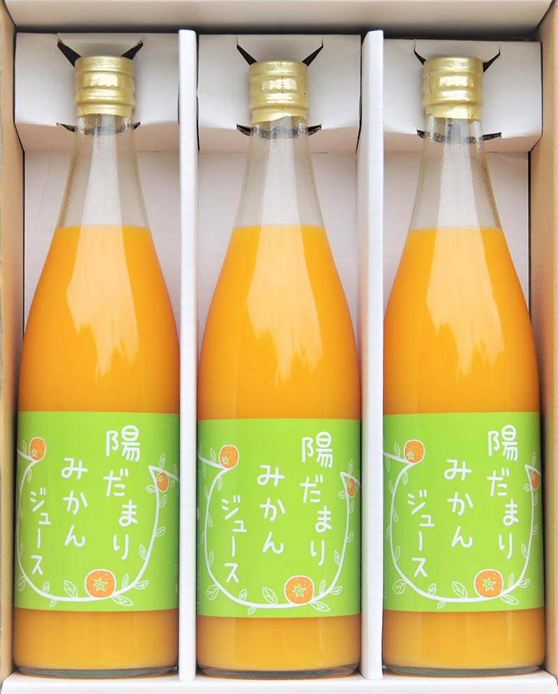 【産直商品】三ヶ日「青島みかん」ジュース 720ml ×3本セット