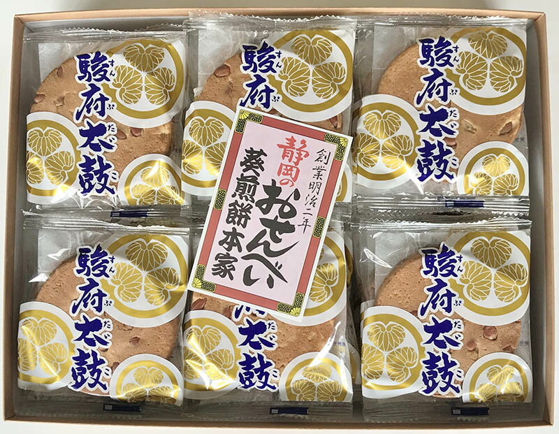 【産直商品】葵煎餅「駿府太鼓」31枚のサムネイル