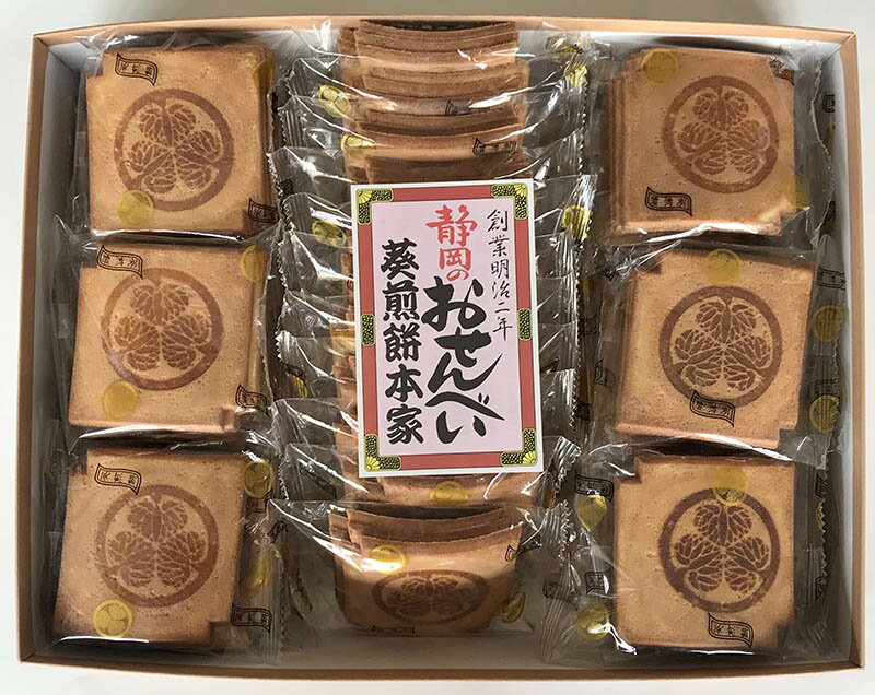 【産直商品】葵煎餅「瓦せんべい」3枚×29袋　計87枚のサムネイル