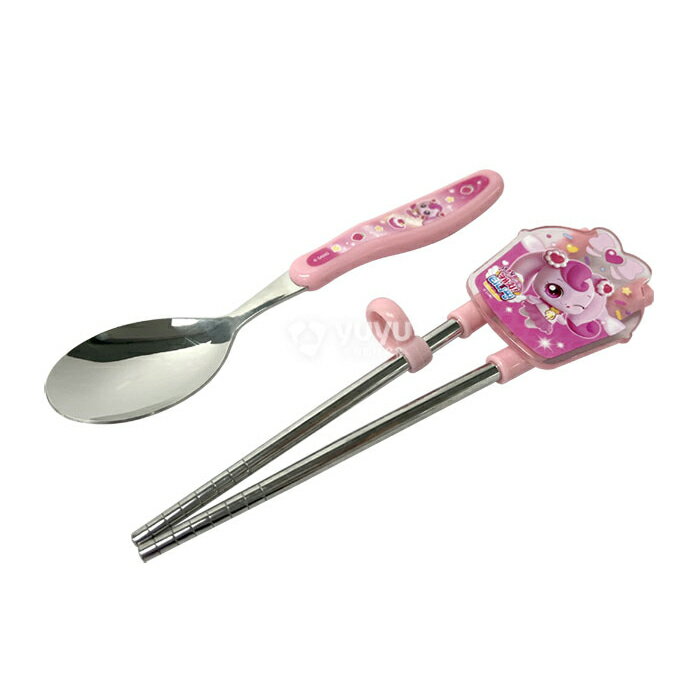「キャッチ！ティニピン」トレーニング箸＆スプーンセット【ハチュピン】※ケースなし